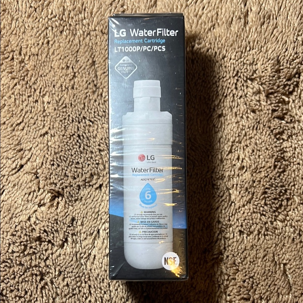 LG Water Filter Replacement Cartridge LT1000P/PC/PCS